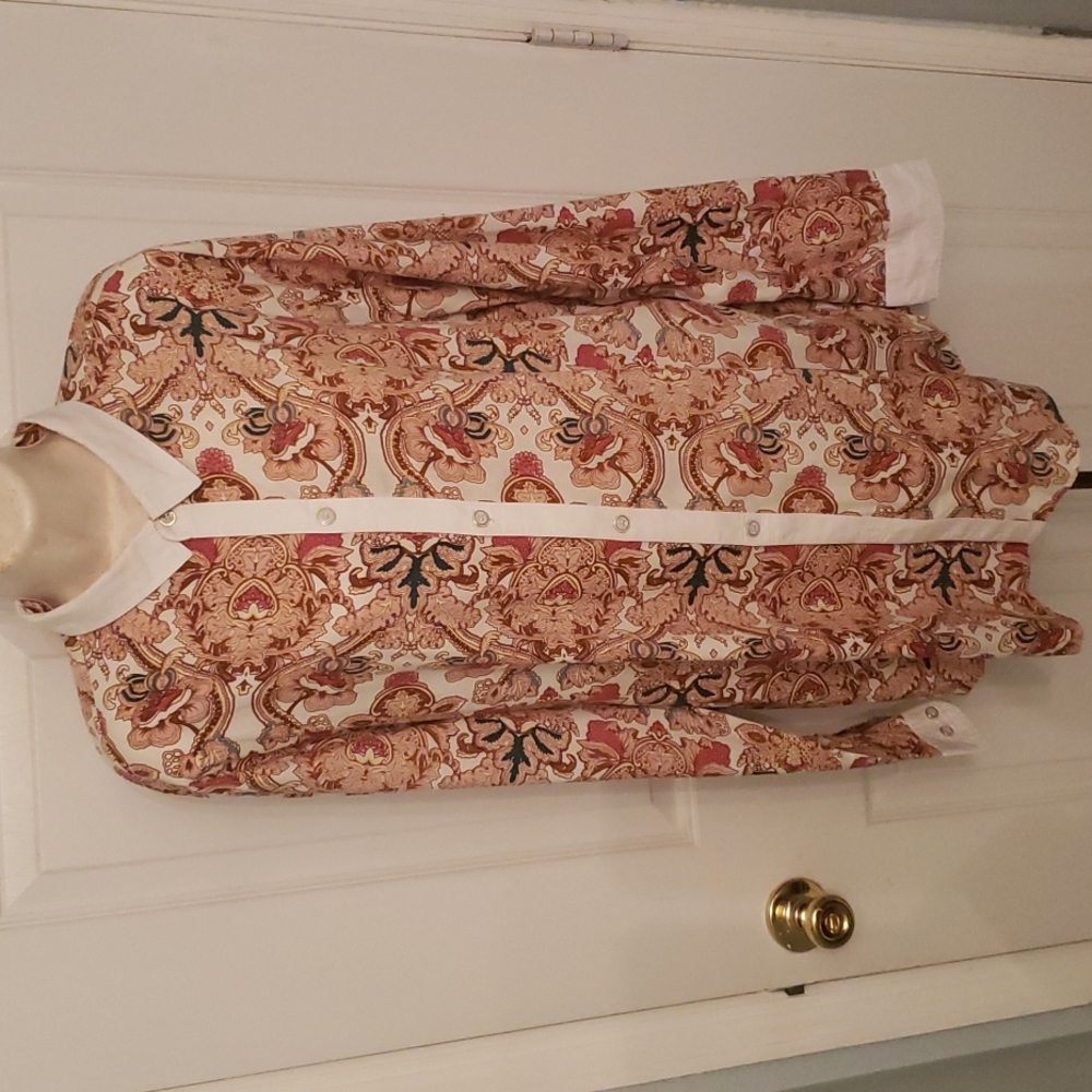SSLR Men's Collection Paisley Shirt